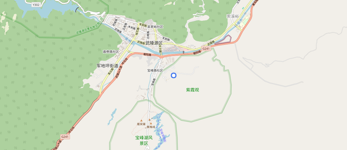 Bailong Elevator (Park Transport Highlight) map