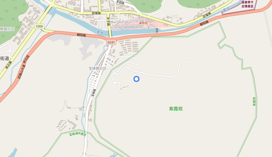 Bailong Elevator (Park Transport Highlight) map 1