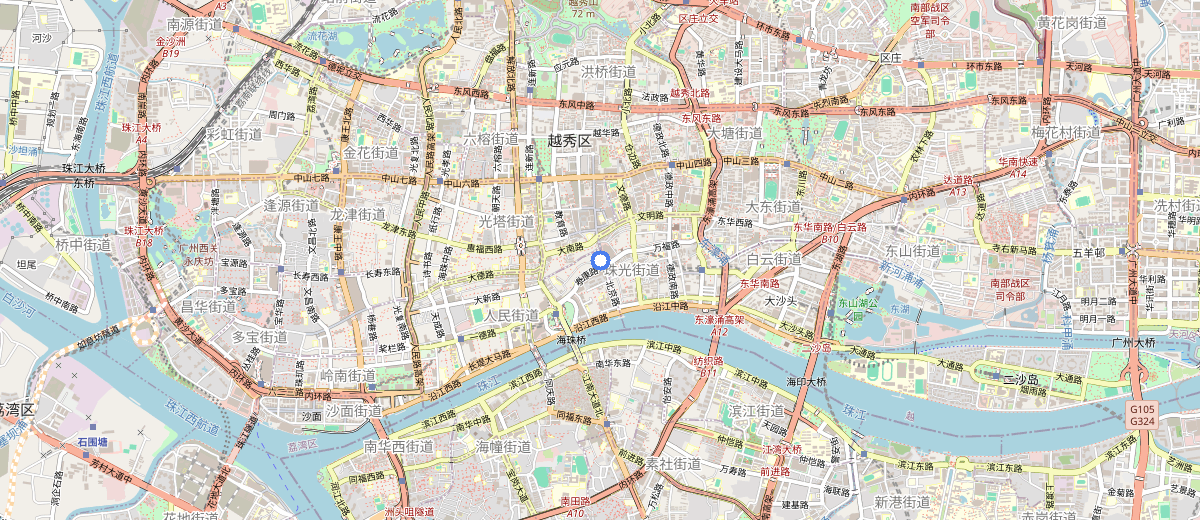 Beijing Road Pedestrian Street map