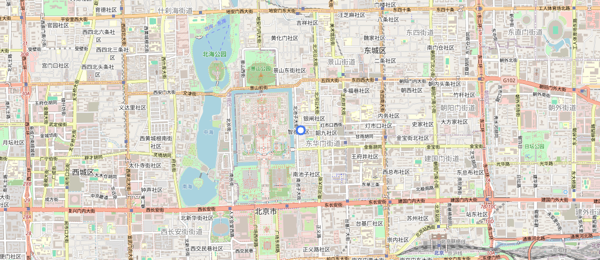 The Forbidden City map