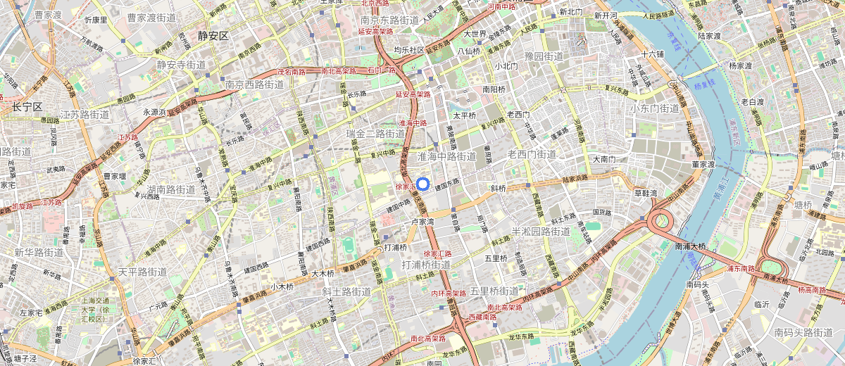 Former French Concession Walk map