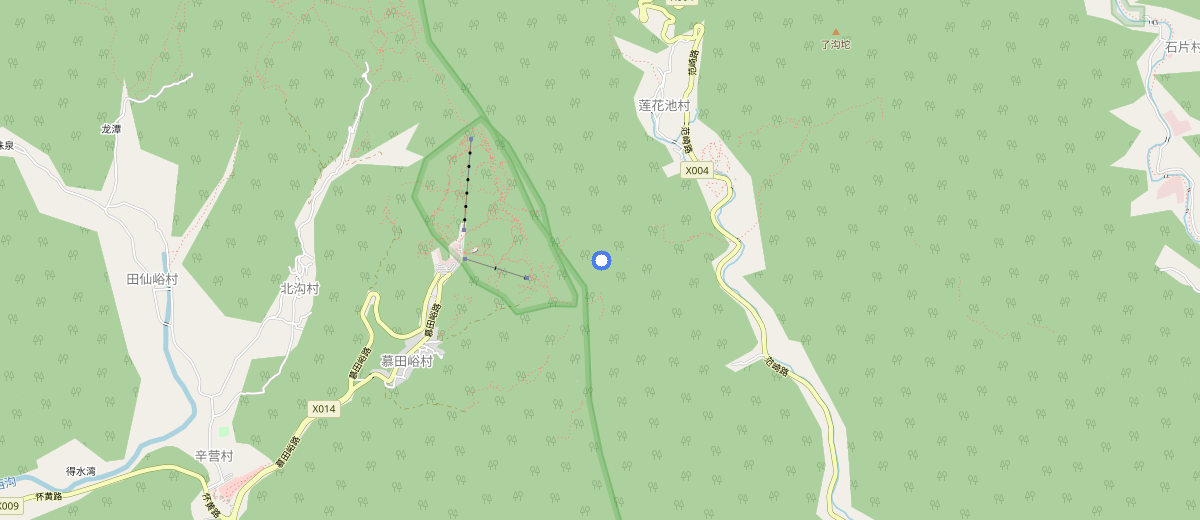 The Great Wall (Mutianyu / Jinshanling) map