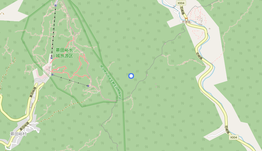 The Great Wall (Mutianyu / Jinshanling) map 1