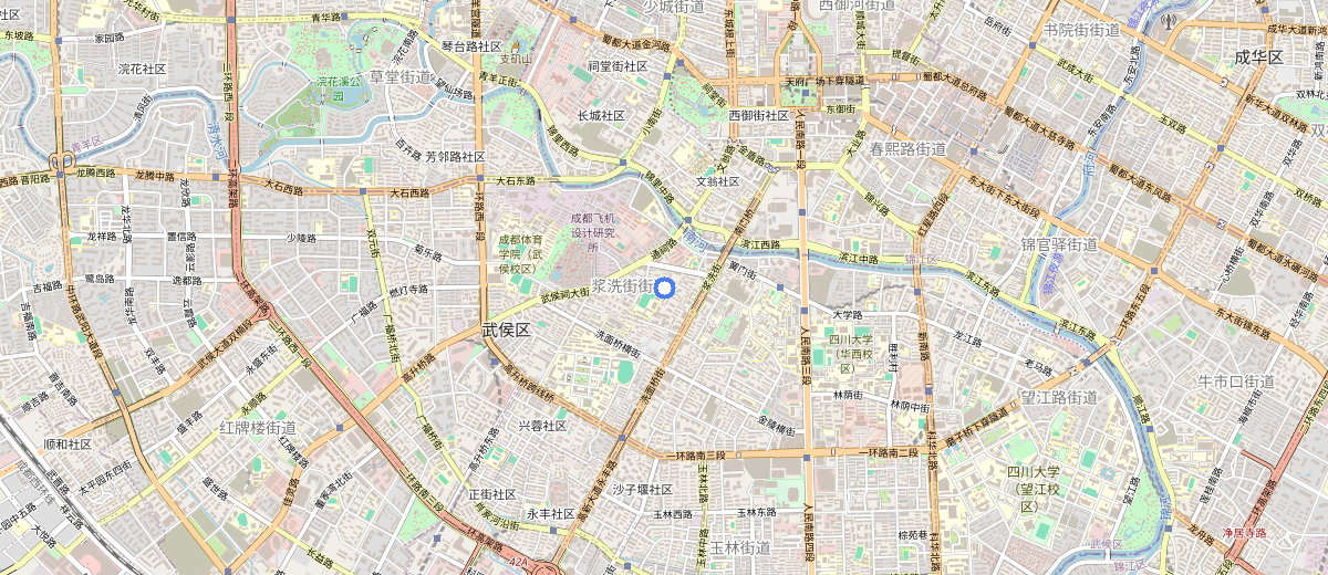 Jinli Ancient Street map