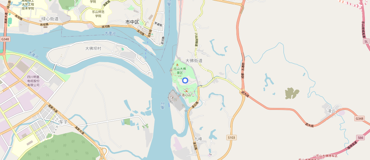 Leshan Giant Buddha (Day Trip) map