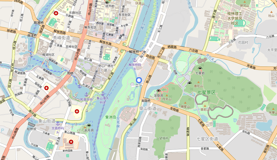 Li River Cruise (Guilin → Yangshuo) map 1