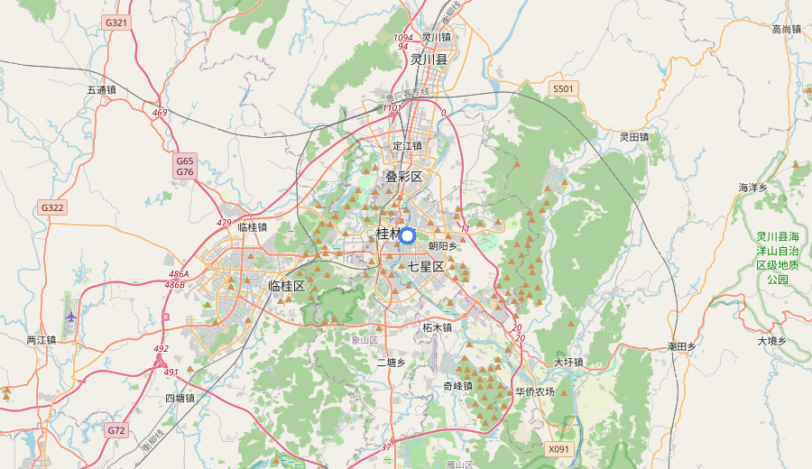 Li River Cruise (Guilin → Yangshuo) map 2