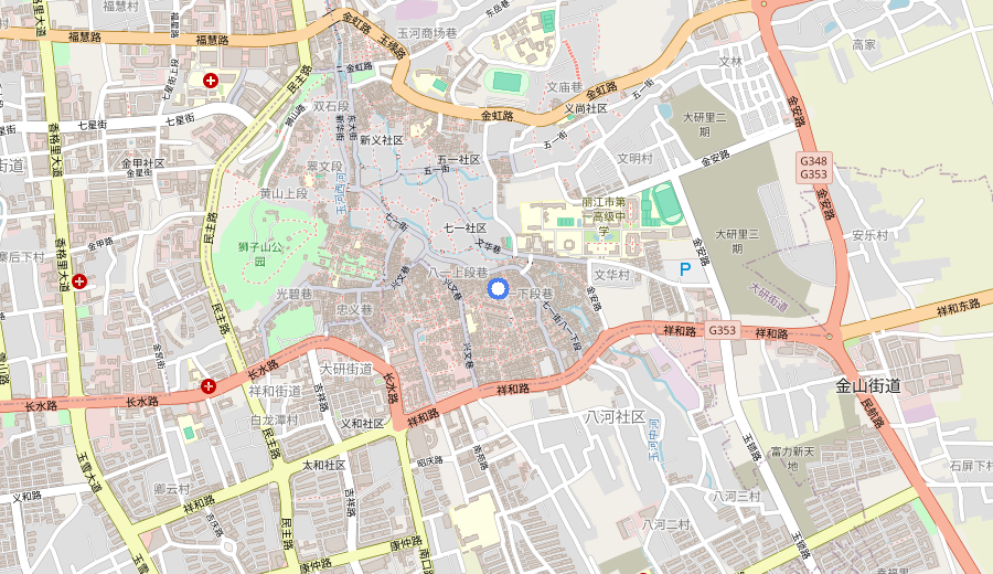 Lijiang Old Town map 1