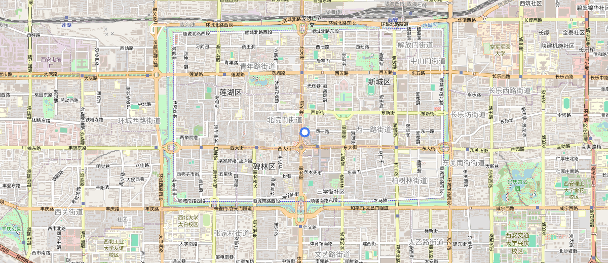 Muslim Quarter Food Streets map