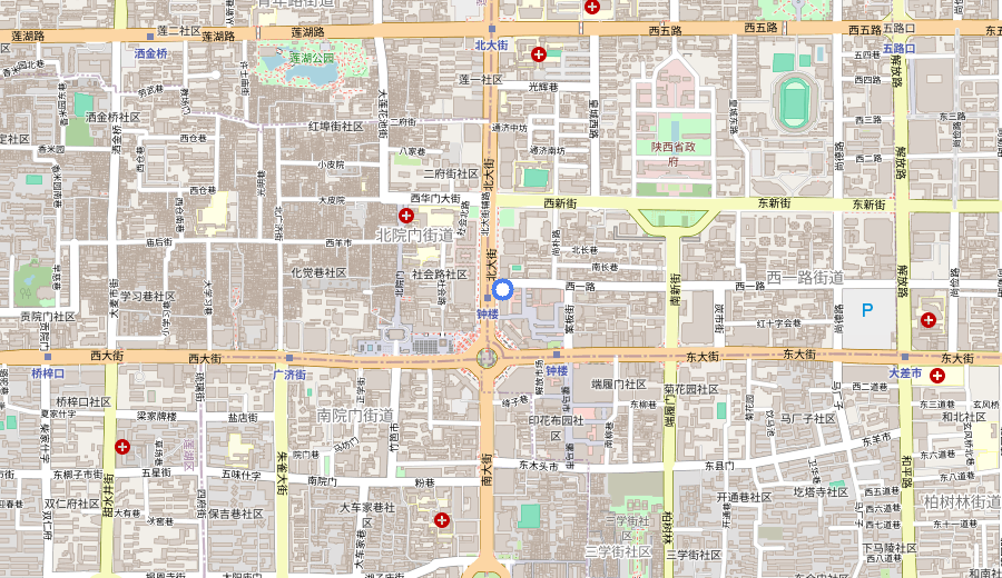 Muslim Quarter Food Streets map 1