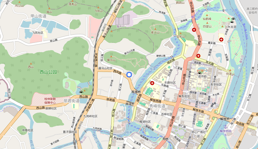 Reed Flute Cave map 1