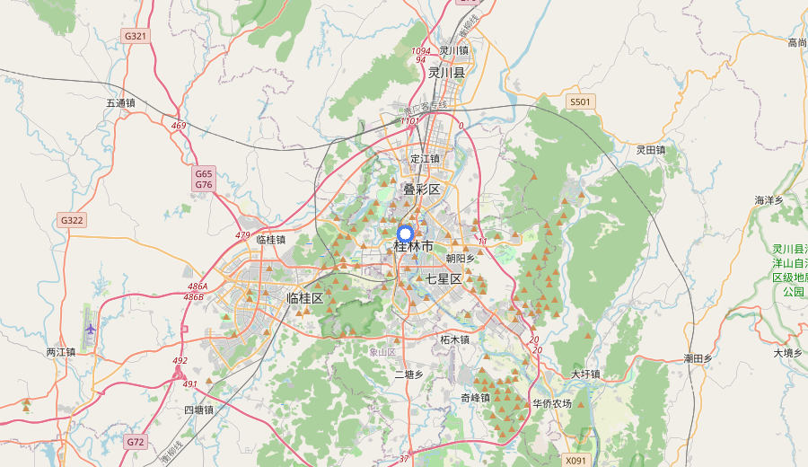 Reed Flute Cave map 2