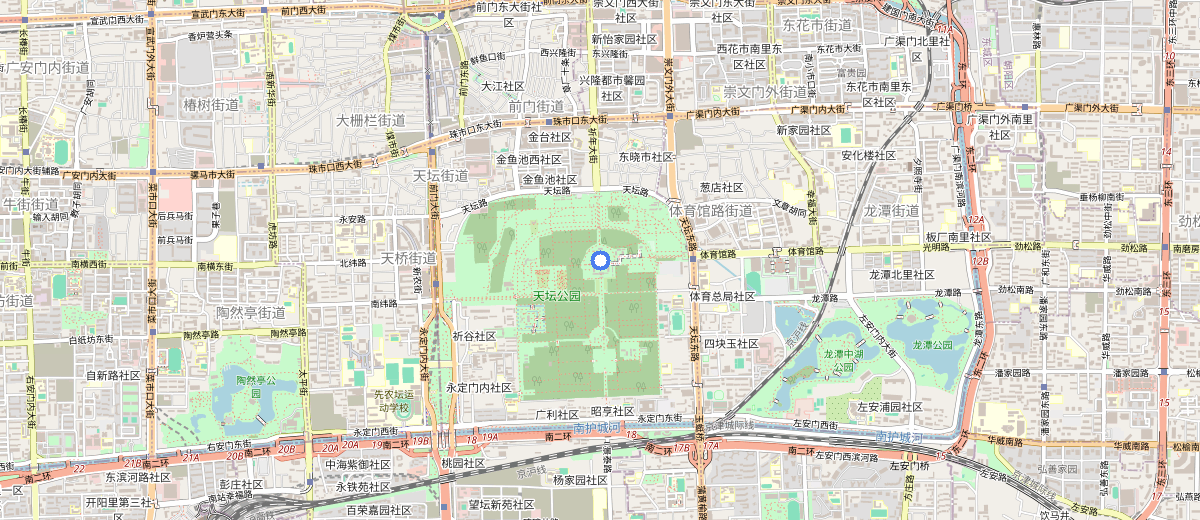 Temple of Heaven map