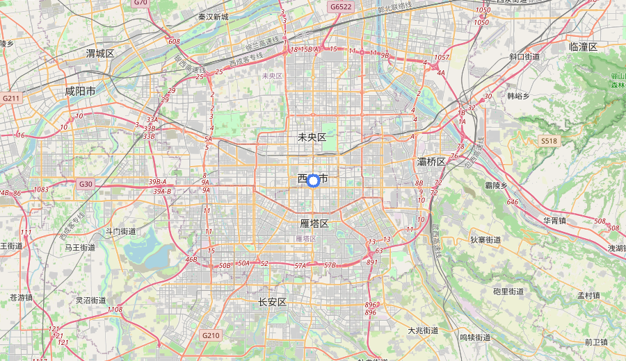 Xi’an City Wall map 2