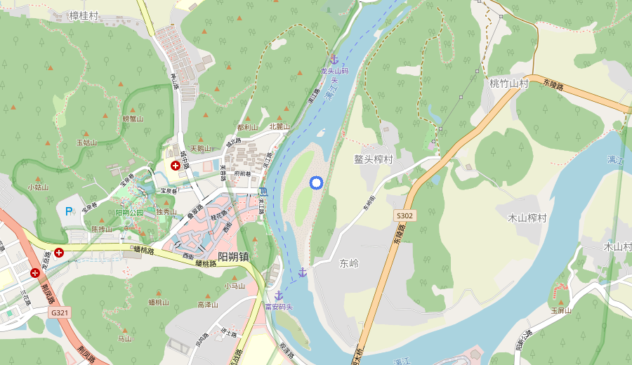 Yangshuo Countryside (Biking & Views) map 1