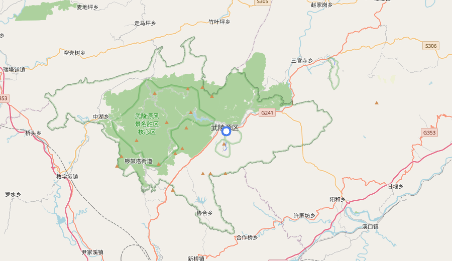 Yuanjiajie Viewpoints (Avatar Scenery Area) map 2