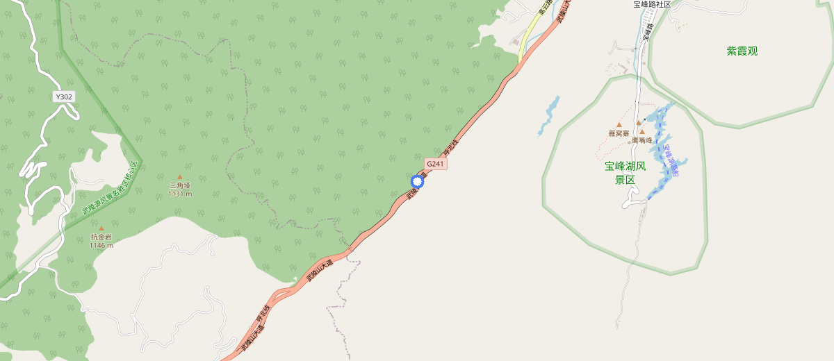 Zhangjiajie Grand Canyon Glass Bridge map