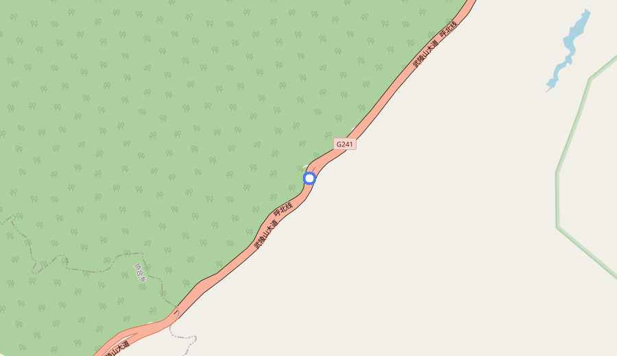 Zhangjiajie Grand Canyon Glass Bridge map 1